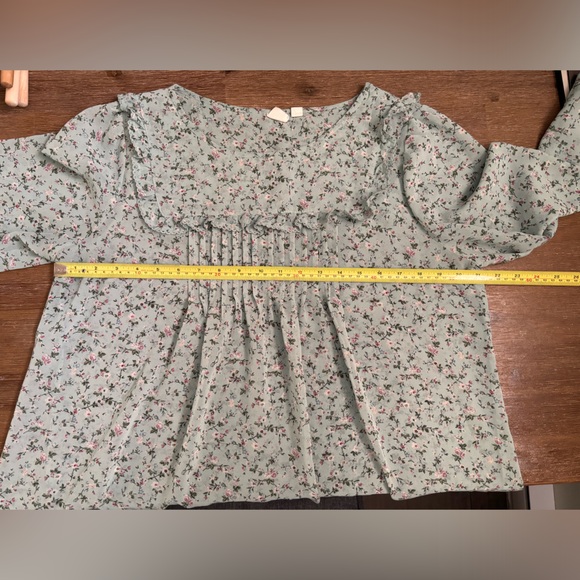 Gap floral peasant shirt - Picture 4 of 4